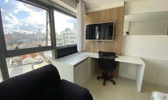 Imagem 4: Ed 7th Studio Top andar alto, mobiado e com eletros Condominio Club