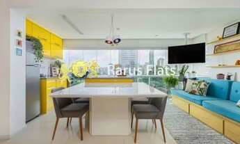 Imagem 2: Flat com 1 Quarto para alugar, 40m² - Brooklin