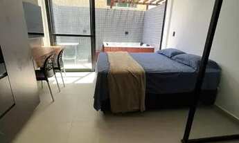 Imagem: Flat para aluguel mobilado com area privativa