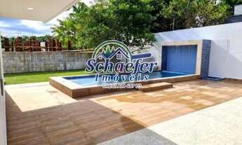 Imagem 7: Imóvel recém construída no Condomínio Ponta Negra 2 com 3 suítes, piscina e área guormet