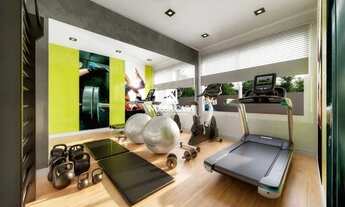 Imagem 2: Apartamento com 2 dormitórios, sendo 1 suíte, garagem e bicicletário, no Topázio em Torres