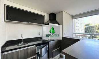 Imagem 3: Apartamento com 3 Suítes - Semi Mobiliado - Vila dormitórios para alugar, 146 m² por R$ 8