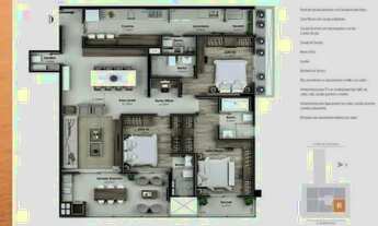 Imagem 2: M- Apartamento para venda com 157 metros quadrados com 3 quartos em Campinas - São José