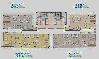 Imagem 2: Sala Comercial - Laje Corporativa - 218 m² - ParkShopping Brasília