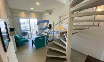 Imagem 2: Cobertura para Venda em Santos, Boqueirão, 1 dormitório, 1 suíte, 3 banheiros, 2 vagas