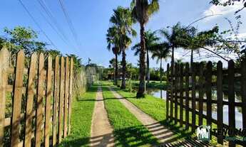 Imagem 2: Chácara c/ piscina, casa c/ 03 dorm., suíte, lago - 3.500 m² - Sorocaba/SP