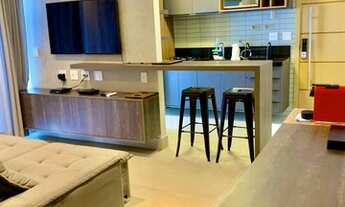 Imagem 2: Apartamento Design de aluguel com 60 metros com 1 suite Bairro da Aparecida- Santos