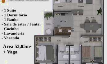 Imagem 7: Apartamento para venda tem 54 metros quadrados com 2 quartos em Jardim Lutfalla - São Carl