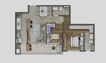 Imagem 5: SEMINÁRIO - 74M - 2 QUARTOS - 1 SUITES - 1 VAGA - CONDOMÍNIO CLUBE