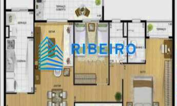 Imagem 2: Apartamento Condomínio Alphaview 72 mts com planejados