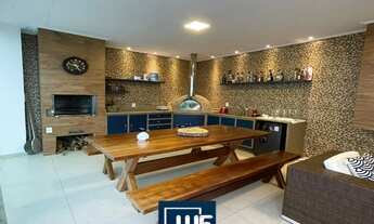 Imagem 3: Casa duplex no Alphaville I com 4 suítes sendo 1 master, com piscina e área gourmet