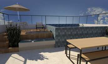 Imagem 5: Cobertura Duplex com 3 quartos na Praia do Poço - Área de lazer Privada