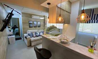 Imagem 2: Apartamento com 2 dormitórios à venda, 55 m² por R$ 450.000,00 - Praia das Astúrias - Guar