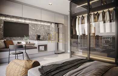 Imagem 7: Garden à venda 1 Quarto, 1 Suite, 75.89M², Água Verde, Curitiba - PR