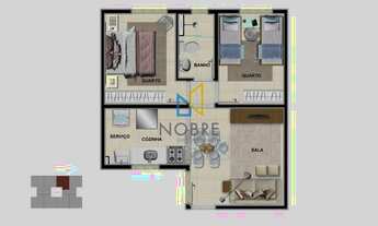 Imagem 2: Apartamento com 02 quarto em Betim bairro Niterói