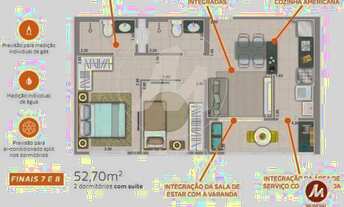 Imagem 3: Apartamento (tipo - padrao) 1 dormitórios, portaria 24hs, salão de festa, salão de jogos