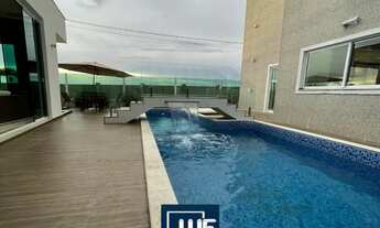 Imagem 4: Casa duplex no Alphaville I com 4 suítes sendo 1 master, com piscina e área gourmet