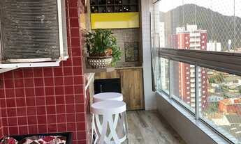 Imagem 4: Cobertura quatro dormitorios,sendo um suíte em Canto do Forte - Praia Grande - SP