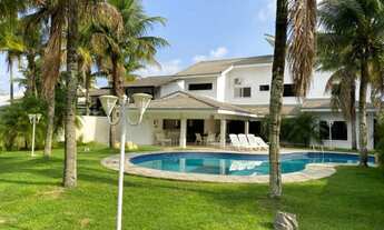 Imagem 5: Casa de condomínio mobiliada para aluguel com quartos salas cozinha 5 suítes piscina churr