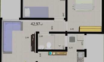 Imagem 5: Seu apartamento em Ferraz custo benefício