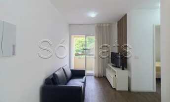 Imagem 4: Flat com 1 dormitório 35m² mobiliado com internet, aceita pet e ao lado da PUC-SP