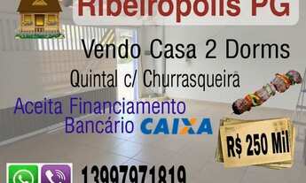 Imagem: Vendo Maravilhosa Casa 2 Dorms. Churrasqueira