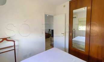 Imagem 6: Flat na Rua Funchal totalmente mobiliado com cozinha completa disponível para locação