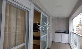 Imagem 3: Apartamento com 2 dormitórios para alugar, 80 m² por R$ 6.000,00/mês - Gonzaga - Santos/SP