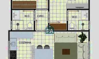 Imagem 3: Apartamento com 02 quartos à venda, 82 m² , Centro , Poços de Caldas