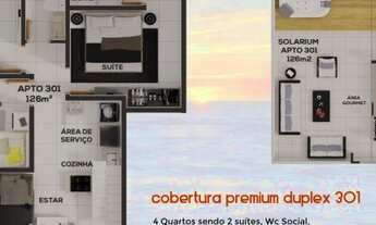 Imagem 3: Duplex no Altiplano com 4 quartos e área de lazer privativa na cobertura