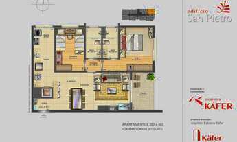 Imagem 2: Apartamento à venda, 2 quartos, 1 suíte, 1 vaga, Navegantes - Carlos Barbosa/RS