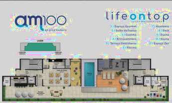 Imagem 6: Apartamento para venda com 93 metros quadrados com 3 quartos em Jardim Camburi - Vitória