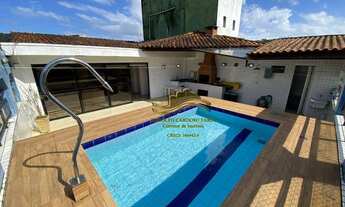 Imagem 5: Cobertura com 3 dormitórios à venda, 160 m² por R$ 590.000,00 - Praia do Tombo - Guarujá/S