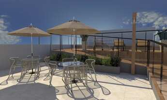 Imagem 3: Cobertura Duplex com 3 quartos na Praia do Poço - Área de lazer Privada