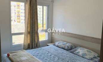 Imagem 6: Varanda gourmet e lazer completo a uma quadra da praia da Pompéia