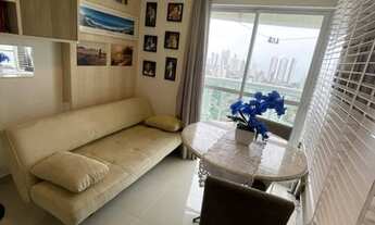 Imagem 3: Apartamento com sala ampla e 1 suíte em ponta negra, com vista mar