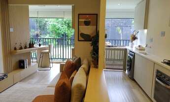 Imagem 3: Apartamento c/ 63M 2 quartos, 1 suíte e Varanda Gourmet com Churrasqueira a Carvão