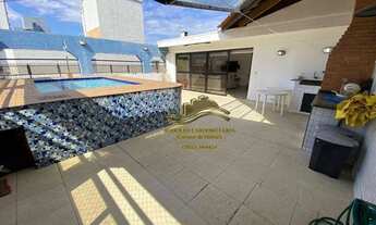 Imagem 6: Cobertura com 3 dormitórios à venda, 160 m² por R$ 590.000,00 - Praia do Tombo - Guarujá/S