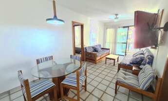 Imagem 3: Apartamento para venda, 54 m², com sala, 1 quarto, varanda com vista para o mar e 1 vaga