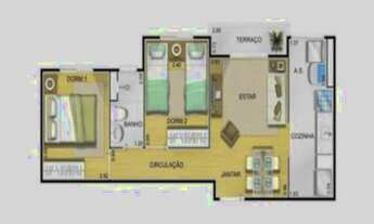 Imagem 3: Apartamento de 54 metros quadrados no bairro Vila Carolina com 2 quartos