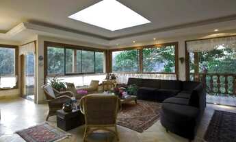 Imagem 2: Casa de alto padrão Cond. Boque da Ribeira com 4 quartos, 4 suítes, spa e cachoeira ao fun