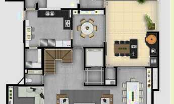 Imagem 7: Cobertura para venda tem 455 metros quadrados com 4 quartos em Vila Mariana - São Paulo