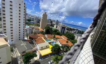 Imagem 3: Apartamento para venda Na Pituba vista mar nascente total 130 m² com duas suítes varanda a