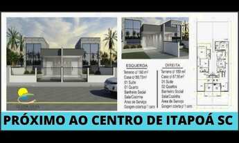 Imagem 4: Casa com 2 dormitórios à venda, 80 m² por R$ 265.000,00 - São José - Itapoá/SC