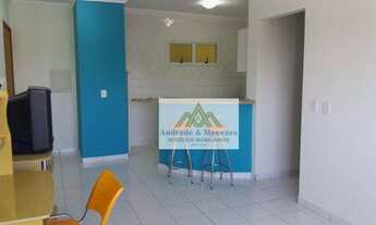 Imagem 2: Apartamento com 1 dormitório para alugar, 49 m² por R$ 1.200/mês - Nova Ribeirânia - Ribei