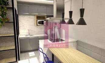 Imagem 2: Apartamento com 2 dormitórios à venda, 47 m² por R$ 345.000,00 - Jardim - Santo André/SP