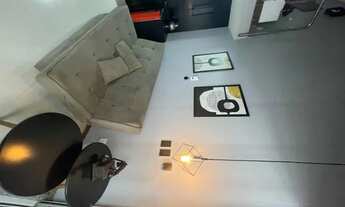 Imagem 4: Belíssimo quarto e sala decorado para aluguel no Victoria Loft