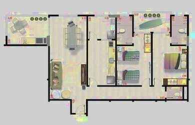 Imagem 6: APARTAMENTO COM 100.58 m² - OCIAN - PRAIA GRANDE SP