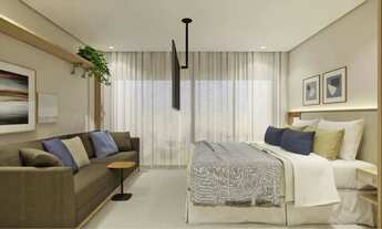 Imagem 3: Stúdio mobiliado com área externa a 300m da praia disponível em outubro