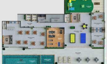 Imagem 3: Apartamento novo no Green Valle 430 metros da praia, dois dormitórios sendo duas suítes